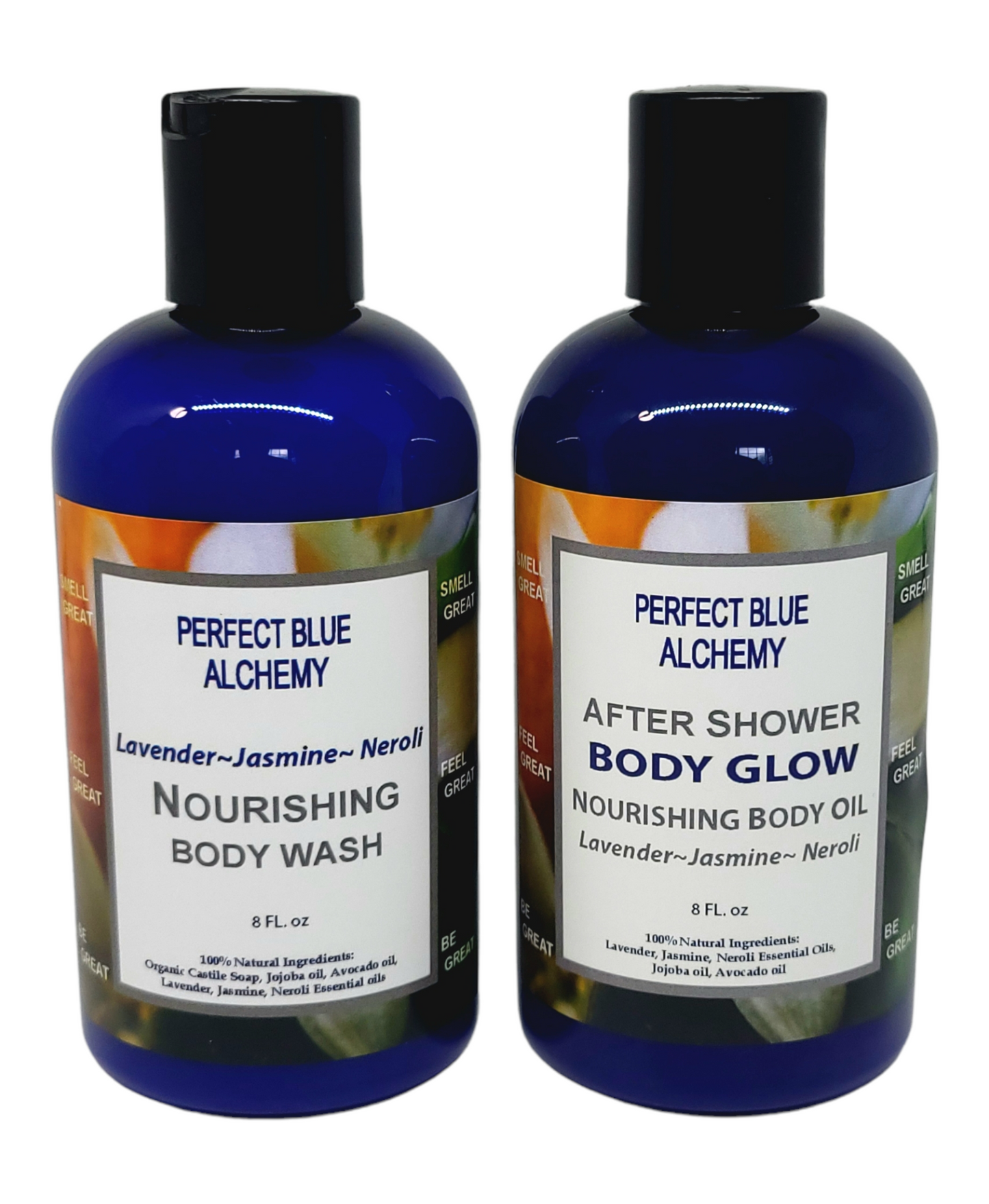 Lavender, Jasmine, Neroli Wash & Glow Bundle
