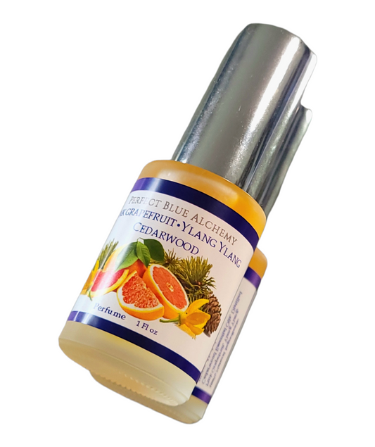 Pink Grapefruit, Ylang Ylang, Cedarwood Perfume